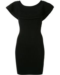 Paule Ka - Ruffled Off-Shoulder Mini Dress - Lyst