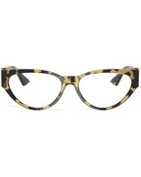 Versace - Cat-Eye Frame Glasses - Lyst