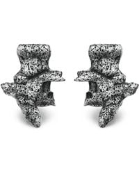 DIESEL - Tone Stud Earrings - Lyst
