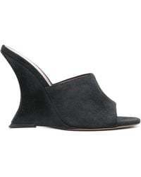 Paris Texas - 105Mm Suede Sandals - Lyst