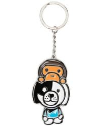 A Bathing Ape - Porte-Clés Baby Milo Et Motif De Chien - Lyst