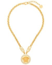 Versace - Collier La Medusa Greca - Lyst