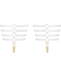 Maison Close - Strumpfhalter Mit Riemen - Lyst