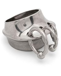 Jean Paul Gaultier - Ring mit Piercing-Anhänger - Lyst