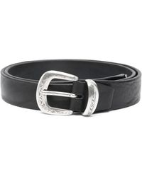 Eraldo - Engraved-Buckle Belt - Lyst