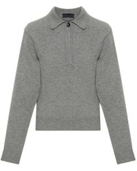 Haikure - Button-Fastening Polo Sweater - Lyst