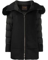 Moorer - Zip-Front Padded Coat - Lyst