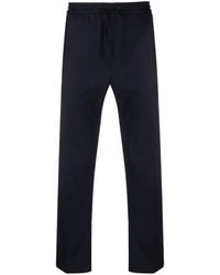 Calvin Klein - Straight-Leg Drawstring-Waist Trousers - Lyst
