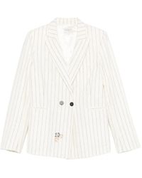 forte_forte - Veste À Rayures - Lyst
