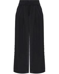 AllSaints - Pantalon Leanne Plissé À Boutonnière - Lyst