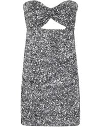 Amen - Cut-Out Mini Dress - Lyst