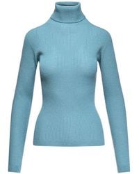 Essentiel Antwerp - Kelmuse1 Ribbed-Knit Turtleneck Sweater - Lyst