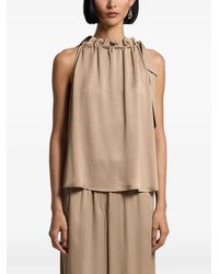 Peserico - Ruched-Detail Top - Lyst