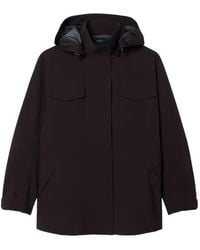 Lacoste - Parka Impermeable - Lyst
