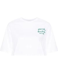 Philosophy Di Lorenzo Serafini - Logo-Print Cotton T-Shirt - Lyst