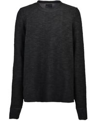 FILTH - Ribbed-Knit Thumb-Slot Long-Sleeve T-Shirt - Lyst