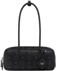 MCM - Aren Visetos Shoulder Bag - Lyst
