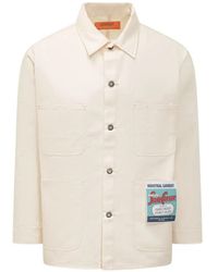 Universal Overall - Hemdjacke Mit Patch-Detail - Lyst