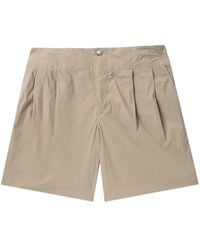 Kolor - Pleated Tailored Shorts - Lyst