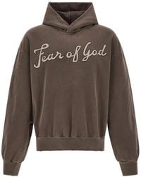 Fear Of God - Graphic-Print Raglan-Sleeve Hoodie - Lyst