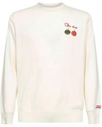 MC2 Saint Barth - Embroidered-Details Crew-Neck Sweater - Lyst