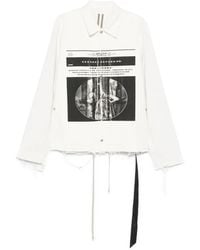 Rick Owens - Snapfront Jacket - Lyst