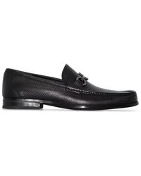 Ferragamo - Leather Loafers - Lyst