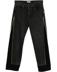 Undercover - Panelled Straight-Leg Jeans - Lyst