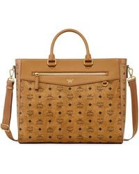 MCM - Diamond Vi Tote Bag - Lyst