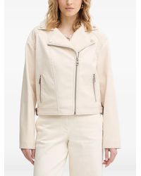 Guess - Nada Quilted-Panel Biker Jacket - Lyst