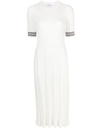Thom Browne - Short-sleeve Pleated Dress - Lyst