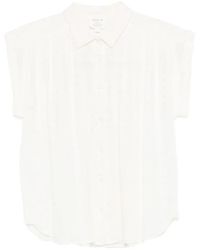 MAISON 123 - Derry Embroidered Sleeveless Shirt - Lyst