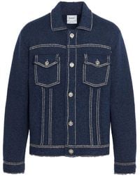 Barrie - Gestrickte Jeansjacke - Lyst