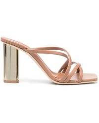 Malone Souliers - Slip-on 95mm Leather Sandals - Lyst