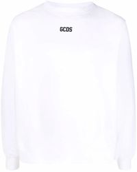 Gcds - Logo-Print Crew Neck Sweatshirt - Lyst