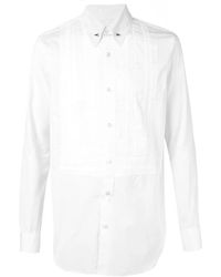 Junya Watanabe - Pleated Chest Detail Shirt - Lyst