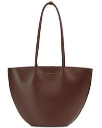 Liviana Conti - Amelie Grained-Leather Tote Bag - Lyst