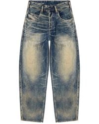 DIESEL - Jeans D-Enim Con Effetto Schiarito 1997 - Lyst