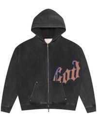 Godspeed - Og Logo V2 Zip-Up Hoodie - Lyst