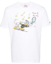 Mc2 Saint Barth - X Disney Mood Day Cotton T-shirt - Lyst