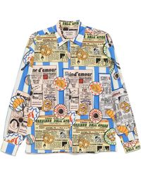 ALESSANDRO ENRIQUEZ - Camicia Con Stampa - Lyst