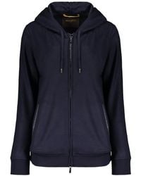 Moorer - Zip-Up Drawstring Hoodie - Lyst