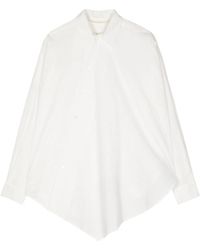 Forme D'expression - Asymmetric Cotton Shirt - Lyst