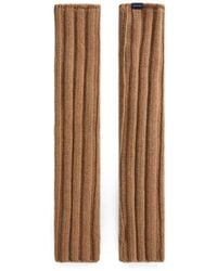 Woolrich - Ribbed-Knit Thumb-Slot Gloves - Lyst