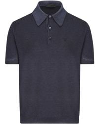 Prada - Poloshirt aus Kaschmir - Lyst