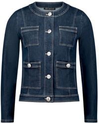 Betty Barclay - Button-Up Denim Jacket - Lyst