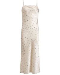 12 STOREEZ - Home Floral-Print Slip Dress - Lyst