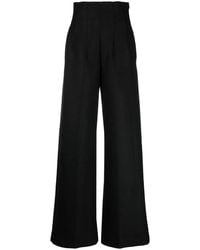 BITE STUDIOS - High-Waisted Wide Leg Trousers - Lyst