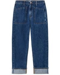 RE/DONE - Bender Jeans Met Dubbele Zak En Cuffs - Lyst