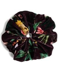 La DoubleJ - Giga Floral-Print Scrunchie - Lyst